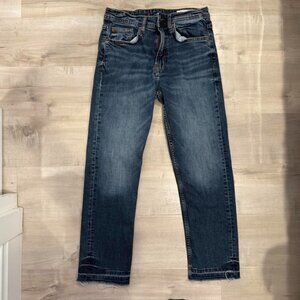 Zara mid waist loose slim jeans
